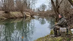 The outer bends of the river — why they are ideal for fishing