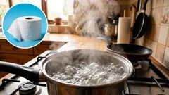 I poured boiling water over the toilet paper and solved a problem that bothers most families.